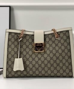 Gucci model number 211137 brown PVC white