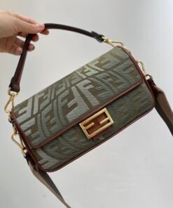 Fendi's latest limited edition monogram baguette bag