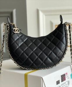 Chanel 𝗖𝗛𝗔𝗡𝗘𝗟 𝟐𝟑𝐩 Moon/Crescent Bag Large Size